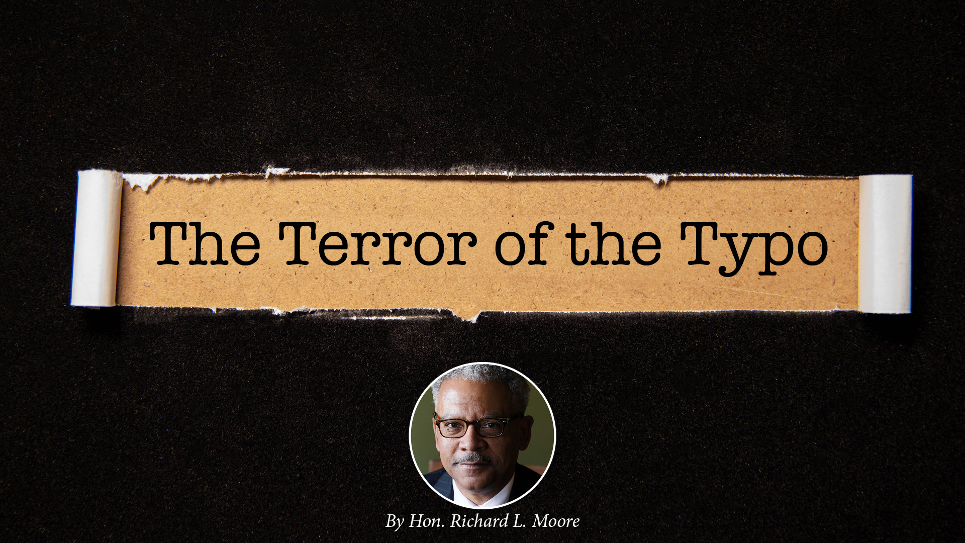 The Terror of the Typo