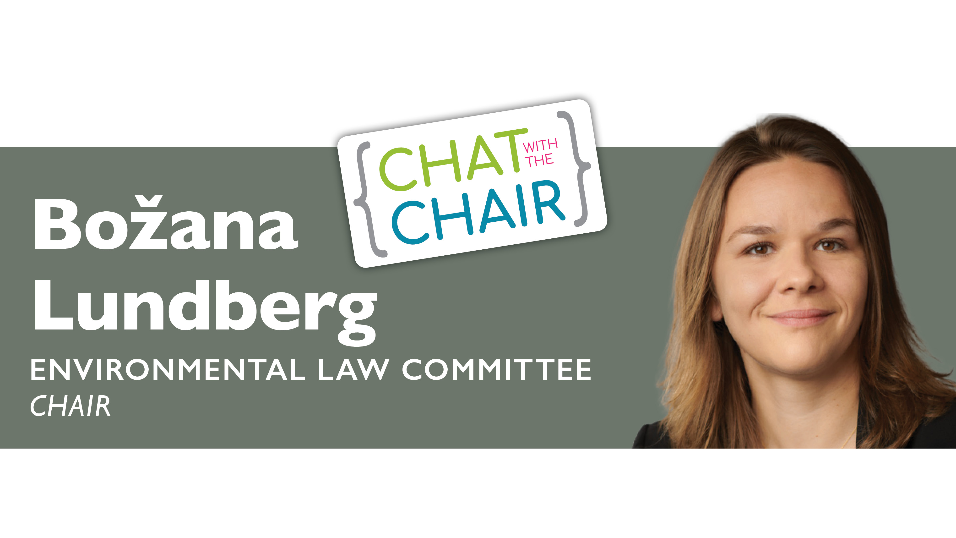 Chat with the Chair: Environmental Law